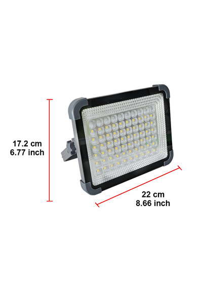 choice2 BIG Portable Solar Lantern 100000LM LED Rechargeable Lantern Emergenc...