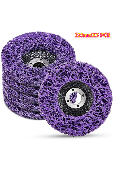 Choice 125mmX5 1-5 Pcs 100/115/125mm Coral Disc Poly Strip Disc Grinder Strip...