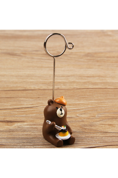 Choice3 C Animal Resin Message Note Holder Office Desk Decoration Cute Orname...