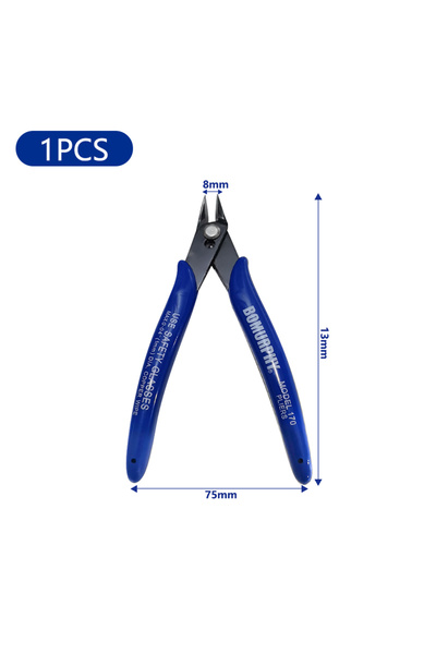 Choice3 New upgrade-1pc 1/3/5pcs 170 Electronic Diagonal Pliers Carbon Steel ...