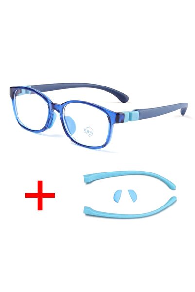 Choice blue Anti Blue Light Glasses for Kids Boys Girls Silicone Soft Frame E...