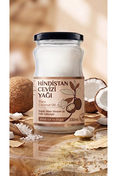 aktarloji 330 ml Saf Hindistan Cevizi Yağı / Soğuk Sıkım / %100 Saf Ve Doğal ...