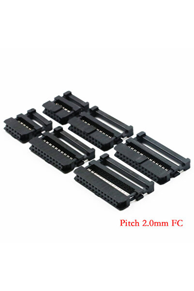 Choice4 24P 10PCS Pitch 2.0mm FC 10PCS 2.0MM Pitch 6 Position 8 10 12 14 16 1...