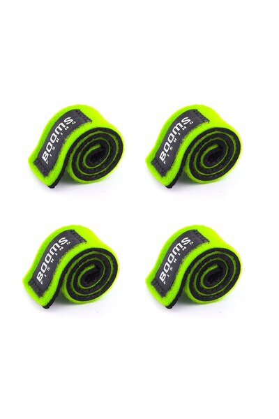 Choice Green 4pcs Booms Fishing RS3 Lure Fishing Rod Holder Belt Strap With R...
