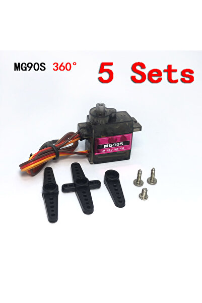 Choice 5Pcs MG90S 360 SG90 MG90S 9g Digital Mini Micro Servo 180/360 Degree f...