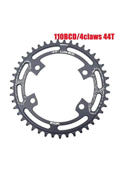 Choice 44T Deckas 4-claw 110BCD Chainring Narrow Wide Chainwheel 36T-58T for ...