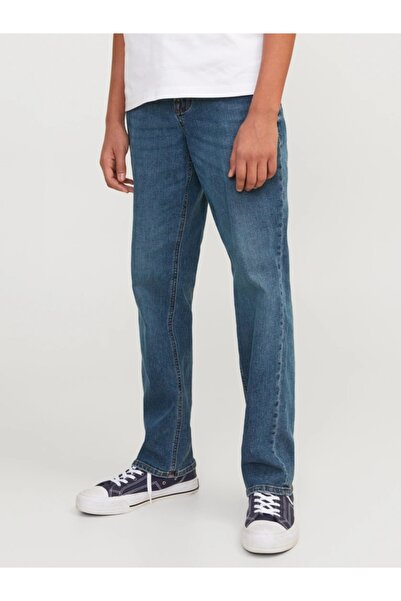 Jack & Jones Αγορίστικα τζιν, CLARK, με μεσαία μέση και κανονική γραμμή, Σκού...