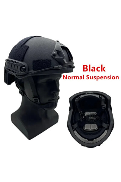 choice2 CT-Black FAST Protective Helmet High Cut Tactical Helmet Equipment Up...