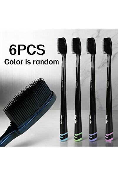 choice2 6PCS 2/6/10Pcs Random Color Silicone Bristles Deep Cleaning Convenien...