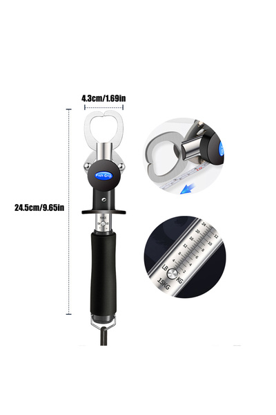 Choice A 304 Stainless Steel Fishing Gripper Portable Fish Controller Profess...