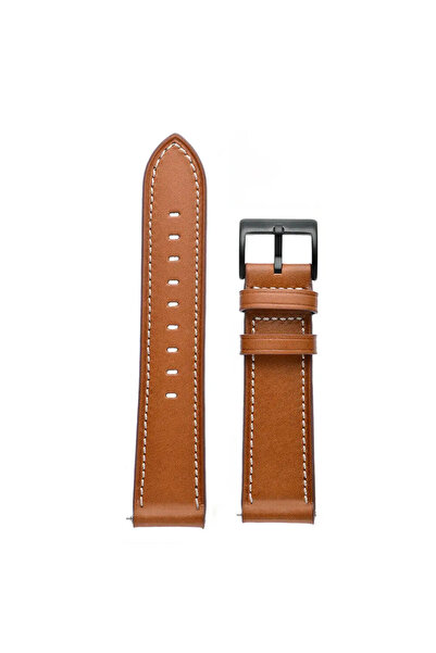 Choice OnePlus Watch 3 Brown 22mm Breathable Leather Strap For Watch 3 2 2R/ ...