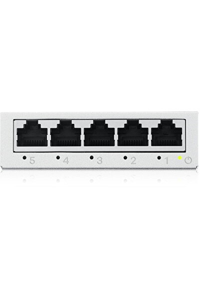 ZyXEL Διακόπτης GS-105B v5, 5 θύρες, Gigabit, μη διαχειριζόμενο, μεταλλικό πε...