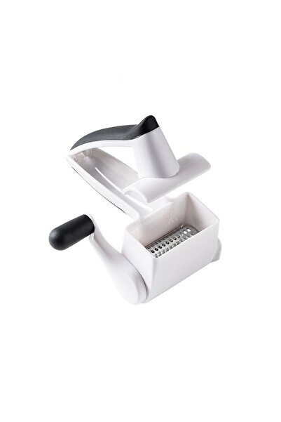 Choice -White 3-in-1 Hand-Cranked Cheese Grater Rotary Multi-functional Parme...