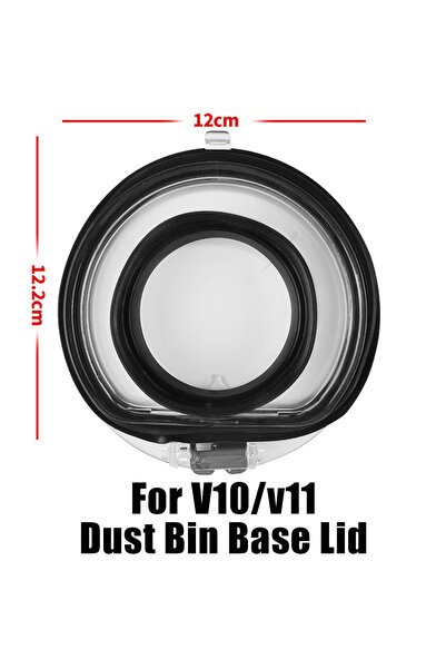 Choice 1PCS V10 Dust Bin Top Fixed Sealing Ring And Base Lid for Dyson V6 V7 ...