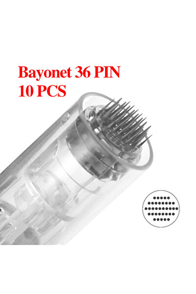 Choice18 10pcs 36PIN 5/10/20/50/100pcs Bayonet Cartridge Needle for Derma Pen...