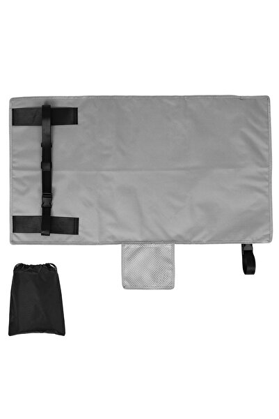 Choice gray Kids Travel Airplane Bed Portable Children Pedals Beds Foot Leg R...