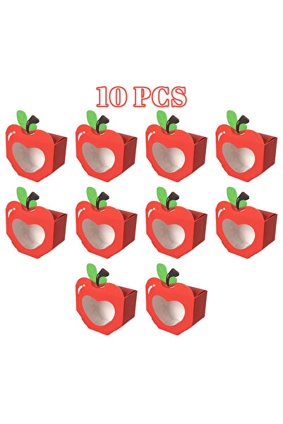Choice1 as shown 10Pcs 10/20Pcs Window Candy Boxes Heart Winow Gift Box Mini ...