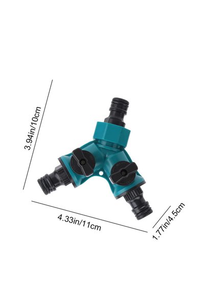 Choice1 SET A 2 Way Garden Hose Splitter Garden Hose Connector with Faucet Wa...