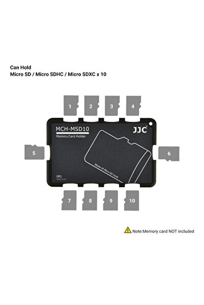 Choice 10 Micro SD GR JJC Thin Micro SD Card Holder SD Card Case Wallet Credi...