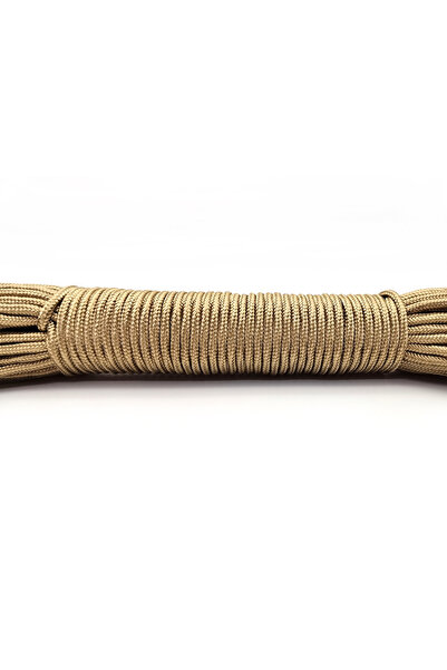 Choice 100ft(31m) Gold 3mm Paracord Lanyard Rope Parachute Cord Hiking Campin...