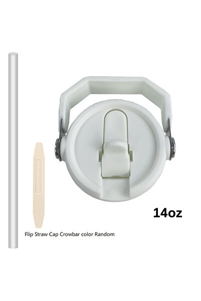 Choice1 14oz-White 14oz/30oz/40oz For Cup Tumbler Lid with Handle, Flip Straw...