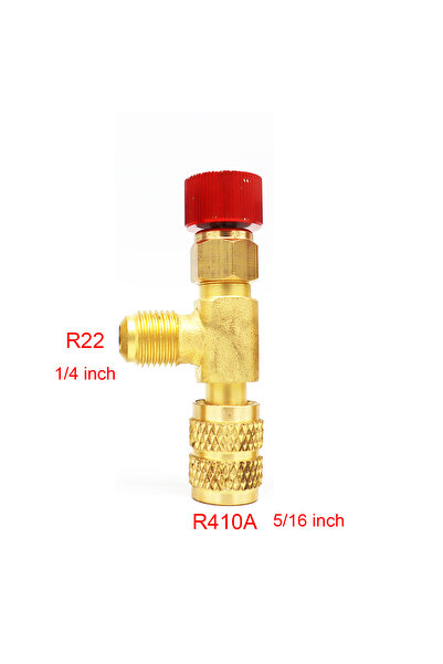 Choice3 صمام شحن المبرد R22 R410 صمام أمان سائل التبريد لتكييف الهواء من النحاس