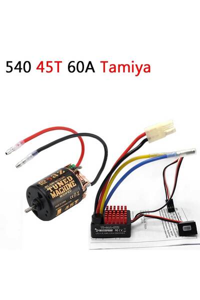 Choice 540 45T 60A Tamiya YSIDO 540 Combo Brushed Motor 55T 45T 35T 60A ESC f...