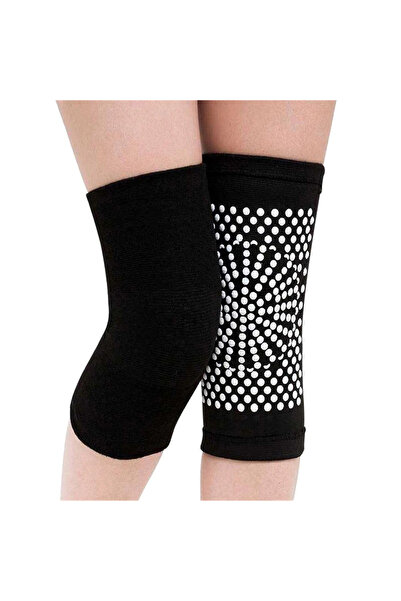 Choice XL-weight 75-95KG Black 2PCS New Self Heating Knee Braces Sleeve Tourm...