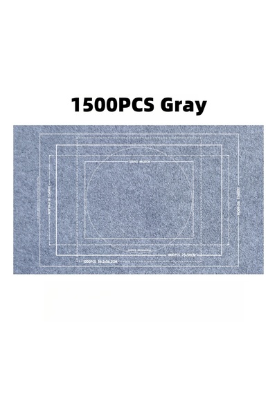 Choice3 1500Pcs Mat Gray MaxRenard Jigsaw Puzzle Mat Roll Up Puzzles Board fo...