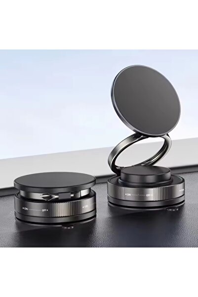 Choice Black Upgraded 360°Vacuum Magnetic Phone Holder, Magnetic Car Phone Mo...