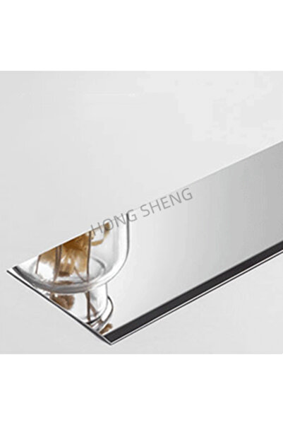 Choice width 3cm silver-3m 3M Stainless Steel Flat Decorative Line Self-adhes...