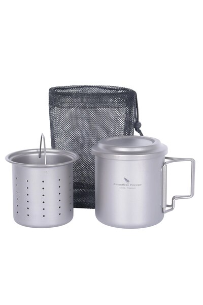 Choice Ti3054D Boundless Voyage Camping Titanium Cup Portable Outdoor Mug wit...