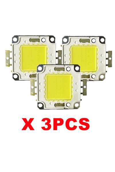 Choice Warm White 10W 9-12V(3PCS) 3pcs 10W 20W 30W 50W 100W LED Beads Light D...