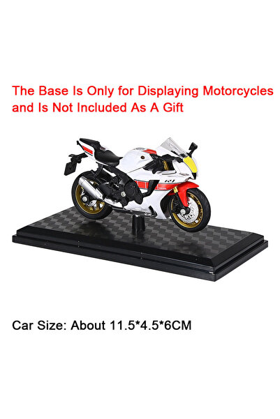 Choice3 M18-4B White 1:18 Honda CBR1000RR GSX1000R R1 Motorcycle Toy Model Wh...