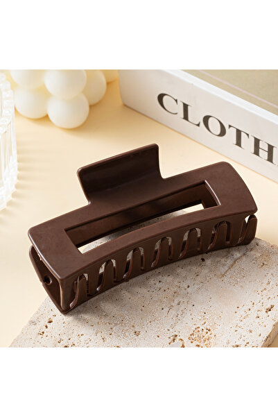 Choice1 3 brown Ponytail Large Silicone Hair Claw Crab Hair Accessories for W...