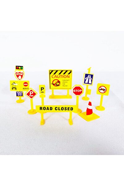 Choice14 1set Excavator Car Crane Tractor Birthday Cake Topper Construction P...