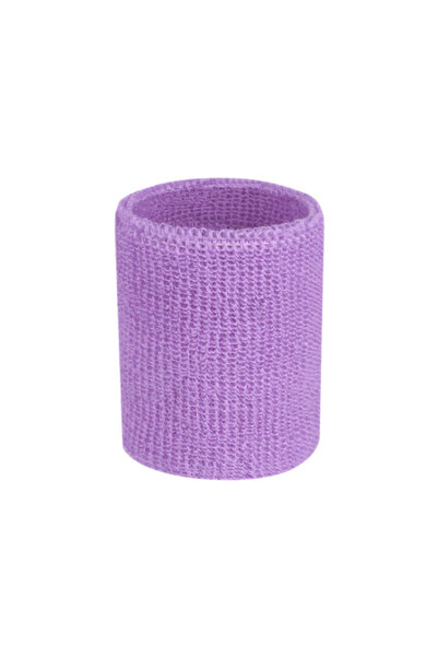 Choice27 80x50 mm Light Purple 1PC Colorful Cotton Unisex Sport Sweatband Wri...