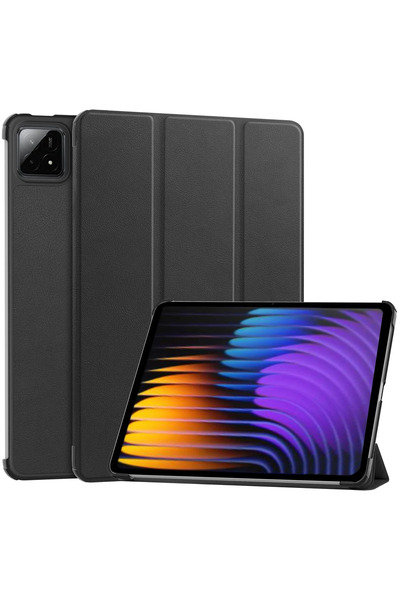 Choice25 mi Pad 7 Pro 11.2 black For Pad 7 Case 11.2 inch Tri-Folding Flip St...