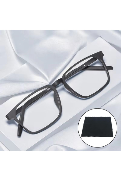 Choice3 +250 black Pure Titanium Progressive Reading Glasses Men Women Near a...