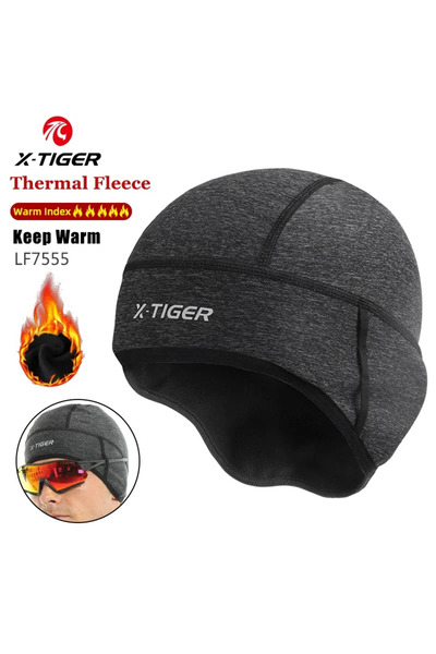 Choice XM-ZPTG-LF7555 X-TIGER Winter Cycling Cap Fleece Windproof Headband Ca...