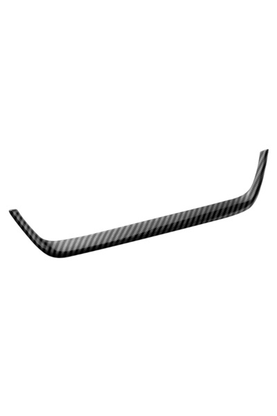 Choice1 carbon fiber Middle AC Air Vent Navigation Strip Cover Trim Frame for...