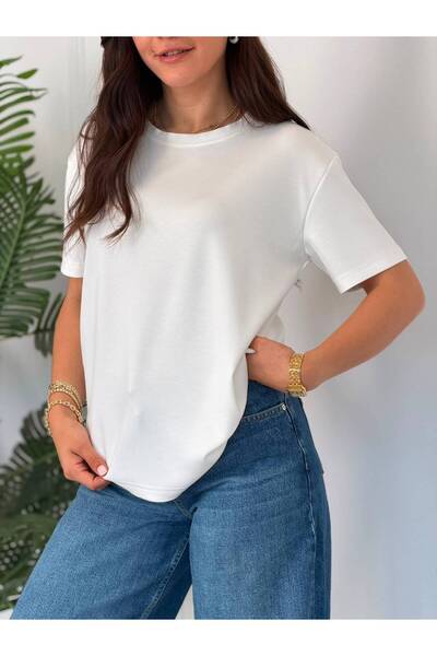 DE'VESTA İTHAL Modal %100 Organik Pamuklu Yumuşak Relaxed Fit Rahat Günlük Ov...