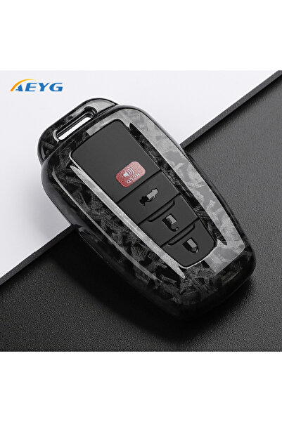 Choice FCarbon 4A ABS Carbon Fiber Car Key Case Cover For Toyota Prius Camry ...