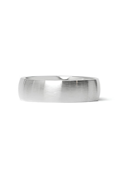 Choice 11 6mm Surgical 316L Stainless Steel Brushed Band Rings Industrial Wed...
