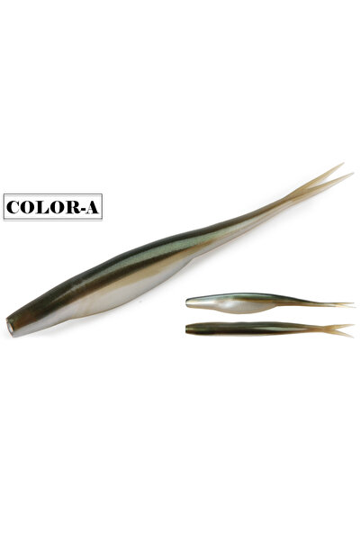 Choice Color-A Spinpoler Jerk Shad Floating TPR Soft Bait Fishing Lure 4.72' ...
