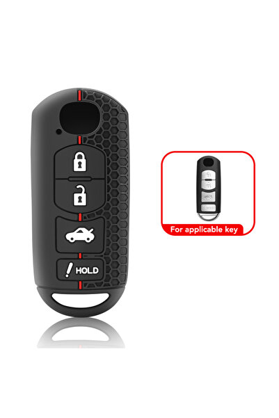 Choice3 4 Buttons 2 3 4 Buttons Car Key Case Cover For Mazda 2 3 5 6 BL BM GJ...