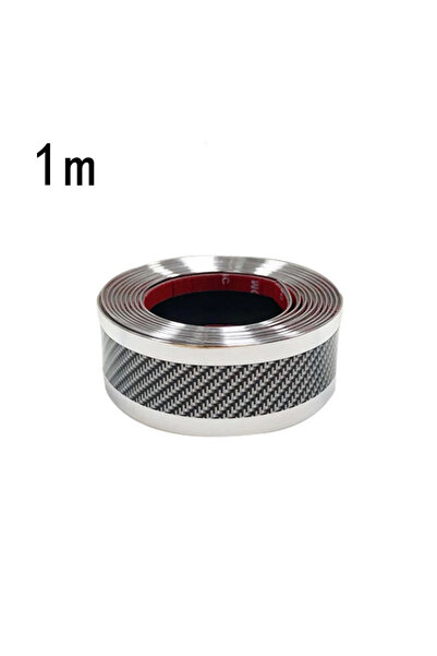 Choice1 Silver Edge 1m Car Threshold Strip Anti Scratch Door Sill Protector S...