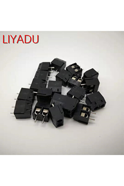 Choice8 Copper feet-50pcs 2P BLACK 20/50pcs KF301-2P 3P Splicing, screw type ...