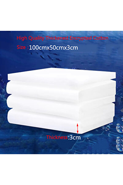 Choice4 100cmx50cmx3cm Super Thick Aquarium Filter Biochemical Filter Cotton ...
