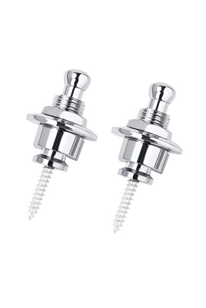 Choice5 Silver 2 pcs Guitar Strap Buttons Pins 1\2\4PCS 3 Color For Choose Pr...